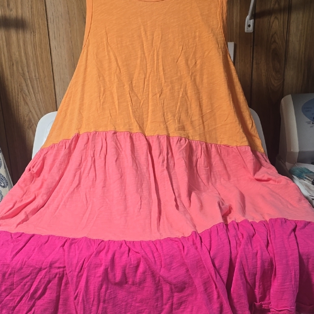 Colorful Womens Sleeveless Dress